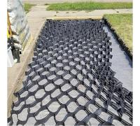 Stabilisateur de grille de gravier avec trous de drainage, cellules géographiques robustes pour allée, jardin et allée, solution de stabilisation du sol