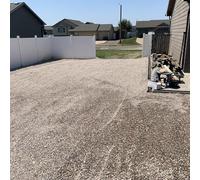 Stabilisateur de grille de gravier, fixation d'allée et d'allée avec crochets en U, facile à couper et à installer pour de grandes surfaces