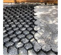 Stabilisateur de Grille de Sol for trottoirs à Grille de Gravier 2 Pouces for Gravier/Ciment/Sable, stabilisateur de Mur de soutènement(5x5m/16x16ft)