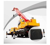 Stabilisateur De Grue Outrigger Pad，Avec Poignées Coussinets Stabilisateur Mise À Niveau Universelle，Aide À Empêcher Les Vérins De VR De S'enfoncer Dans Un Sol Mou(Black-b,40X40X4CM)