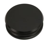 Stabilisateur de Plateau pour Platine, Poids stabilisateur Professionnel en Alliage d’Aluminium pour vinyles HiFi avec Patin inférieur en Silicone, Pinces de 253 g pour platines à (Noire)