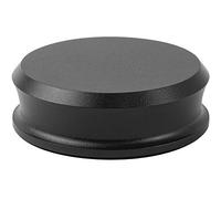 Stabilisateur de Poids SmallBen Record avec Coussinet de Protection en Cuir - Poids de la Platine Vinyle 9 onces - s'adapte à n'importe Quelle Platine Vinyle - Noir Mat