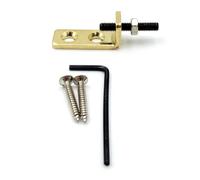 Stabilisateur de pont de trémolo pour guitare électrique, bouchon en laiton avec vis de montage et clé pour instruments de musique, pont et ponts flottants, pièces de guitare