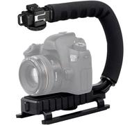 Stabilisateur de prise de vue Fantaseal 3e génération pour reflex numériques et caméras d'action, avec support à deux mains et système de fixation rapide
