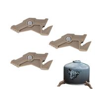 Stabilisateur de récipient - Support de réservoir de carburant magnétique | Support de camping | Base de support de pot compacte pour l'extérieur | ABS Strong Magnet Stove Support | Utilisez-le pour