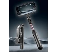 Stabilisateur de smartphone à cardan anti-secousse,perche à selfie de voyage,support de téléphone portable Bluetooth,trépied vidéo pour téléphone portable - Type QS-C06