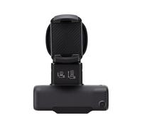 Stabilisateur de Téléphone Réglable, Poignée Anti-secousse, pour Selfie | Utilisation à une main, Revêtement ergonomique en silicone, Fonction de télécommande, Éclairage 3 couleurs, Fonctionne avec