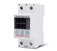 Stabilisateur de Tension, Protecteur de Tension Réglable Protecteur de Tension Régulateur de Tension Protecteur de Circuit pour Appareil de Bureau à Domicile (110V 40A)