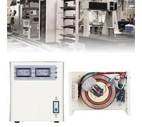 Stabilisateur de Tension Voltage Stabilizer 220V Domestique Haute Puissance Monophasé Alimentation Régulée Automatique avec Protection Contre la Surtension Conditionneur de Puissance,2000W
