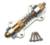Stabilisateur de trémolo de guitare | Bouchon de trémolos pour guitare électrique en laiton | Outil de stabilisation de réglage précis et de réinitialisation pour instruments à cordes | Comprend Screw