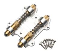 Stabilisateur de trémolo de guitare | Stopper de trémolo pour guitare électrique en laiton | Outil de stabilisation de réglage précis pour instruments à cordes | Comprend ScrewStage & Classroom