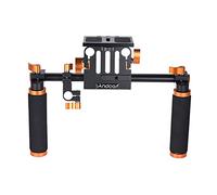 Stabilisateur d'épaule Professionnel pour Appareil Photo Reflex numérique, Support de Production de Film portatif réglable en Alliage d'aluminium pour appareils Photo Reflex