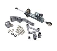 Stabilisateur Direction Compatible Avec Ducati 696 796 795 Universel Moto CNC Stabilisateur De Direction Amortisseur Guidon Support De Montage