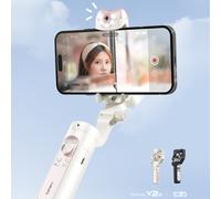 Stabilisateur gimbal portable iSteady V2S 3 axes pour smartphone, 280 g, Rose/Noir