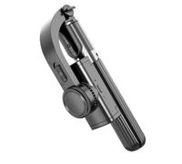 Stabilisateur Gimbal pour Smartphone L08, Trépied Selfie, Abs Noir