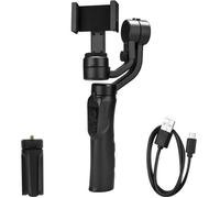 Stabilisateur Gimbal Smartphone - LEMONDA - F6 - 3 Axes - Autonomie 6 à 8h - Mini-trépied inclus