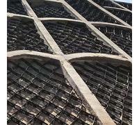 Stabilisateur Gravier Gazon Dalle Stabilisatrice Système de pavage cellulaire, grilles géotextiles en plastique pour cour extérieure, à flanc de colline, avec trou perméable(5m x 10m (16.5ft x 33ft))