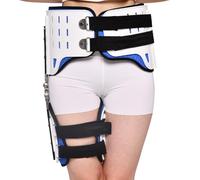 Stabilisateur Hanche,orthèse D’Abduction Hanche Articulée Attelle Hanche Réglable Protection Fracture Fémorale Support L’aine Ceinture Compression pour Hommes Et Femmes