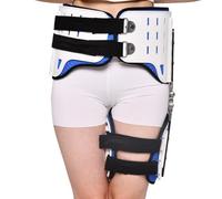 Stabilisateur Hanche,orthèse D’Abduction Hanche Articulée Attelle Hanche Réglable Protection Fracture Fémorale Support L’aine Ceinture Compression pour Hommes Et Femmes