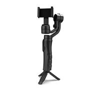 Stabilisateur portatif à 3 axes compatible avec toutes les marques de smartphones pour Vlog Youtuber Enregistrement vidéo en direct avec mode sport Suivi des objets du visage Trépied Time-Lapse