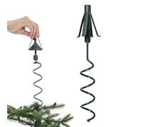 Stabilisateur rotatif universel pour cime de sapin de Noël, support rotatif pour sapin de Noël, support rotatif pour jardin, maison, fête d'hiver