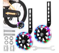 Stabilisateur Roues de Vélo, Roues Stabilisatrices pour Vélos de 12, 14, 16, 18 et 20 pouces, kit d'accessoires inclus