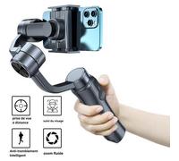 Stabilisateur Smartphone - Gimbal - 360° Rotation - 4000 mAh - Compatible GoPro - Noir