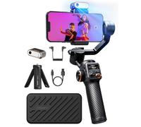 Stabilisateur Smartphone hohem iSteady M6 Gimbal 3 Axes avec Capteur AI et Lumière de Remplissage