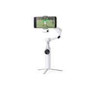 Stabilisateur smartphone - INSTA360 - Flow 2 - Suivi panoramique 360° - Stabilisation 3 axes - Blanc