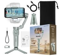 Stabilisateur smartphone pliable - SVATV - Gimbal 7 Pro - Module IA autonome - 3 axes - Trépied intégré