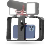 Stabilisateur Smartphone - ULANZI - U-Rig Pro - Vidéo Fluide - 3 Supports de Griffe - Compatible iPhone