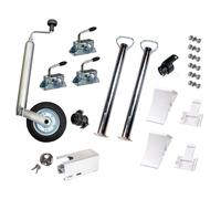 Stabilisateur Soutien 700mm Serrage Cale Antivol Adaptateur Remorque de Voiture