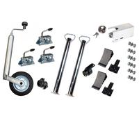 Stabilisateur Soutien 700mm Serrage Cale Antivol Remorque Accessoire Kit
