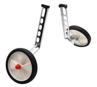 STABILISATEUR VELO NEWTON C3 ROUE PLASTIQUE BLANC 12-20"" (PAIRE)