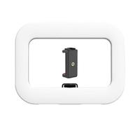 Stabilisateur Vidéo Portable à Intensité Variable pour Selfies, éclairage de Remplissage pour Le Direct, Les Téléphones, Le Vlogging, Le Cinéma et Les