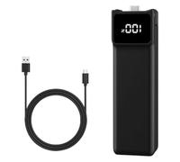 Stabilisateurs à deux fonctions - Capacité de charge simultanée - Batterie haute capacité et construction ergonomique en ABS - Poignée de batterie de caméra haute capacité