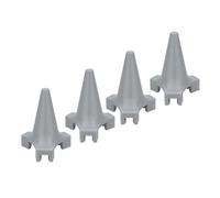 Stabilisateurs d'atterrissage rehausseurs de hauteur pour des contacts au sol sûrs, train d'atterrissage à conception rapide