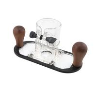 Stabilisateurs De Base Routeur Travail Du Bois Professionnel Avec Couvercle Transparent À Couverture Réglable Profondeur Durabilité Construction Trim Router Routeur Base Pour Le Du