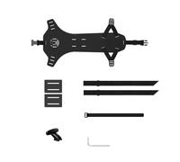 Stabilisateurs de sac de selle de vélo support de montage réglable pour vélo arrière léger porte-bagages arrière réglable