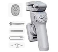 Stabilisateurs portables à 3 axes avec technologie de suivi IA Luminosité réglable Design léger pour Vlog Streaming Stabilisateur portatif avec trépied extensible