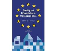 Stability And Differentiation In The European Union