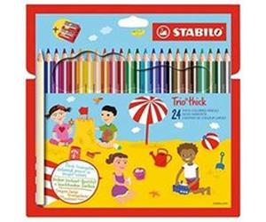 STABILO 040024.02 Pastels Trio Maxi, 24 pièces G