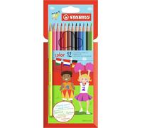 Stabilo 1212/77-01 Pack de 12 Crayons de couleur