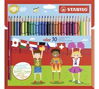 Stabilo 1930/77-11 Color 30 crayons de couleur dans un emballage en carton
