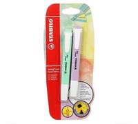 Stabilo 2 Surligneurs Swing Cool Pastel Edition - Menthe A L'eau Et Brume De Lilas