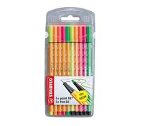 Stabilo 2545286 Lot De 10 Stylos-Feutres Multicolore