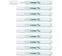 Stabilo 275 / 113-8 - Surligneur Stabilo Swing Cool Pastel - Papier Sucre - Paquet De 10 Pcs