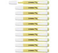 Stabilo 275 / 144-8 - Surligneur Stabilo Swing Cool Pastel - Jaune Banane - Paquet De 10 Pcs