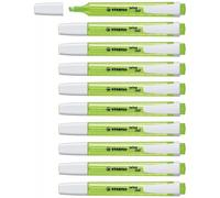 Stabilo 275/33 - Surligneur Stabilo Swing Cool - Vert - Paquet De 10 Pcs