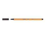STABILO 3 Stylos Feutre Point 88 - Coloris Noir